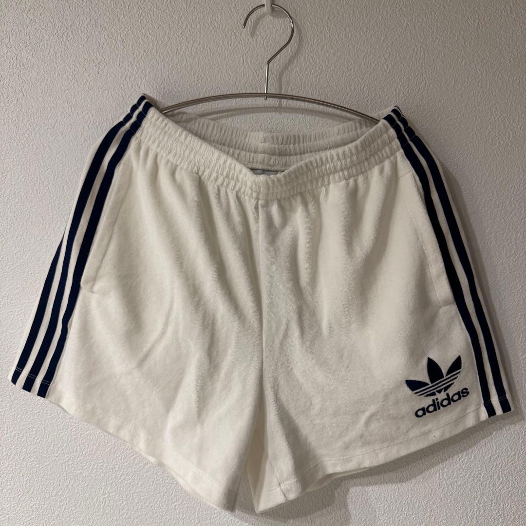 【未使用級】adidas パジャマ　セットアップ　コットン　リンガー　極美品
