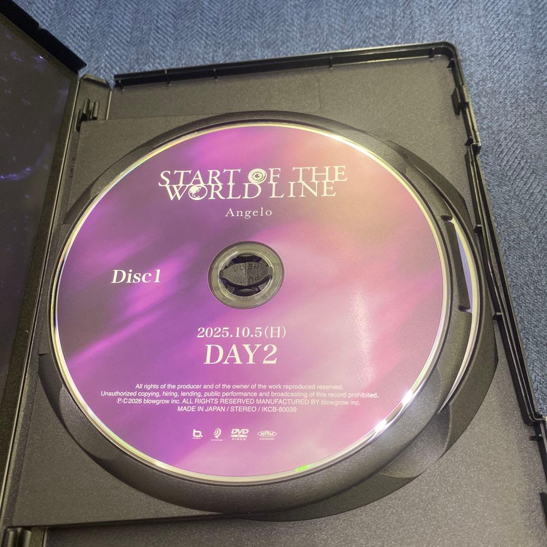 ミュージック Angelo / START OF THE WORLD LINE DAY1+2