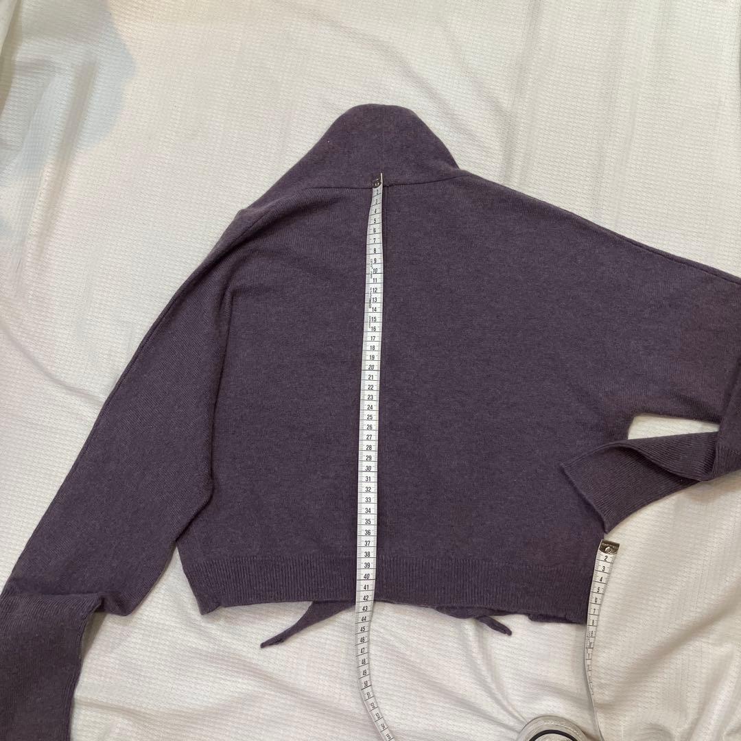 BRUNELLO CUCINELLI カシミヤ カーディガン パープル
