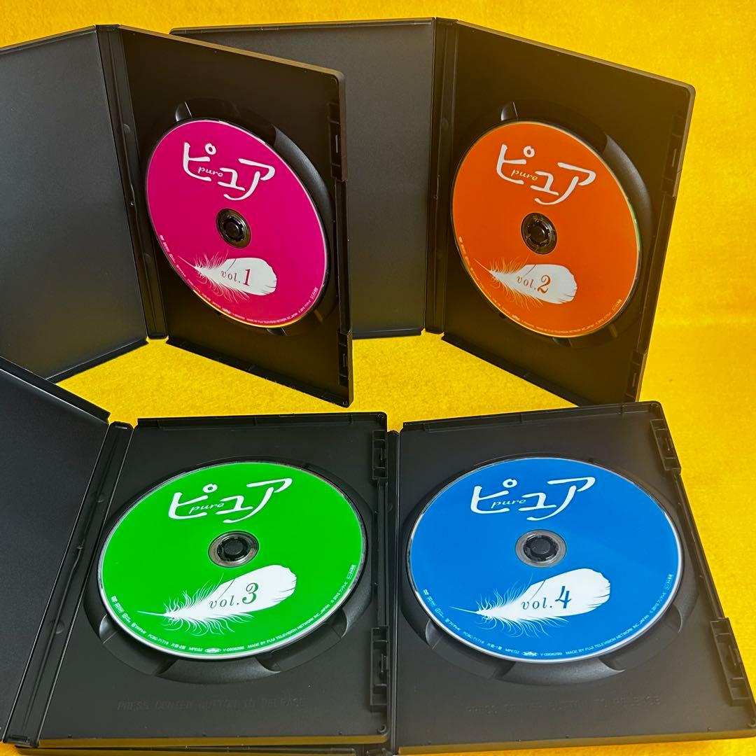 《新品ケース》ピュア DVD 全4巻セット 和久井映見 堤真一 高橋克典