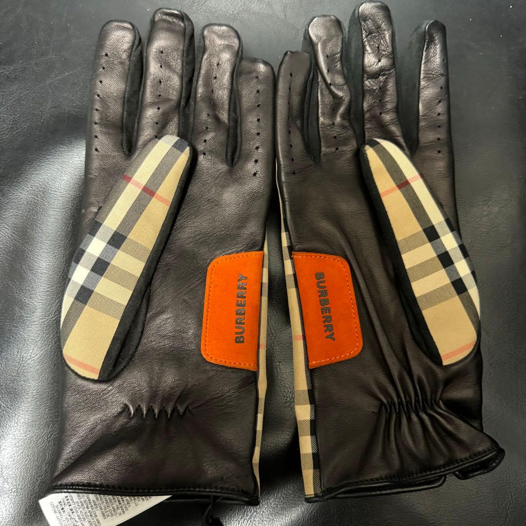 BURBERRY バーバリー 手袋　レザーグローブ　新品未使用