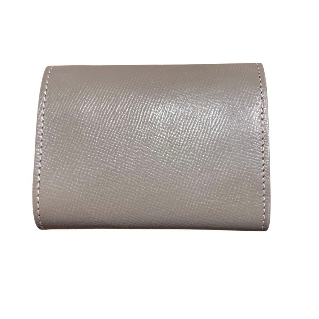 【未使用保管品】GLEN　グレンロイヤル　フラップ付きミニ財布　トープ