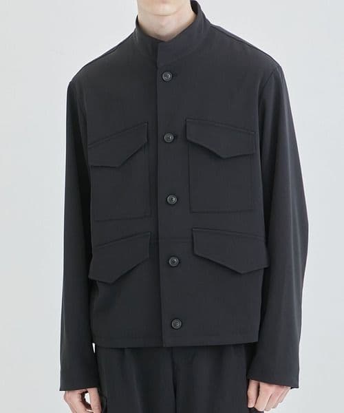 ジャケット・アウター Ujoh Stand Collar 4 Pockets Blouson 3