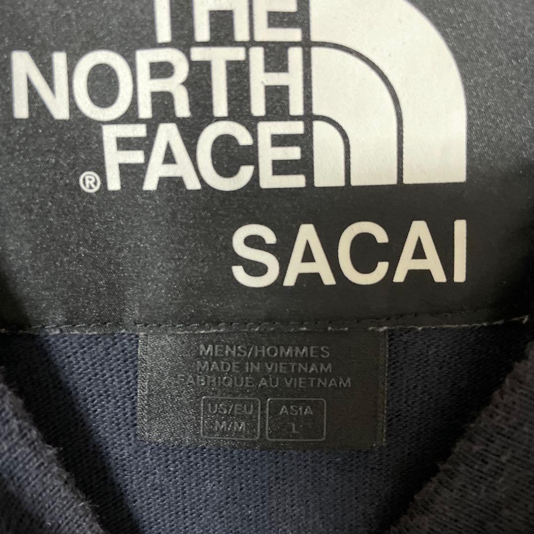値下げ不可！Sacai × The North Face TシャツL