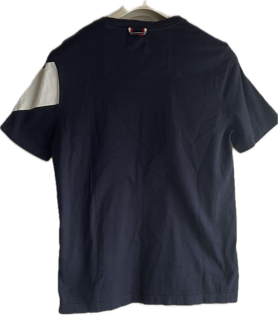 MONCLER ネイビー 半袖Tシャツ
