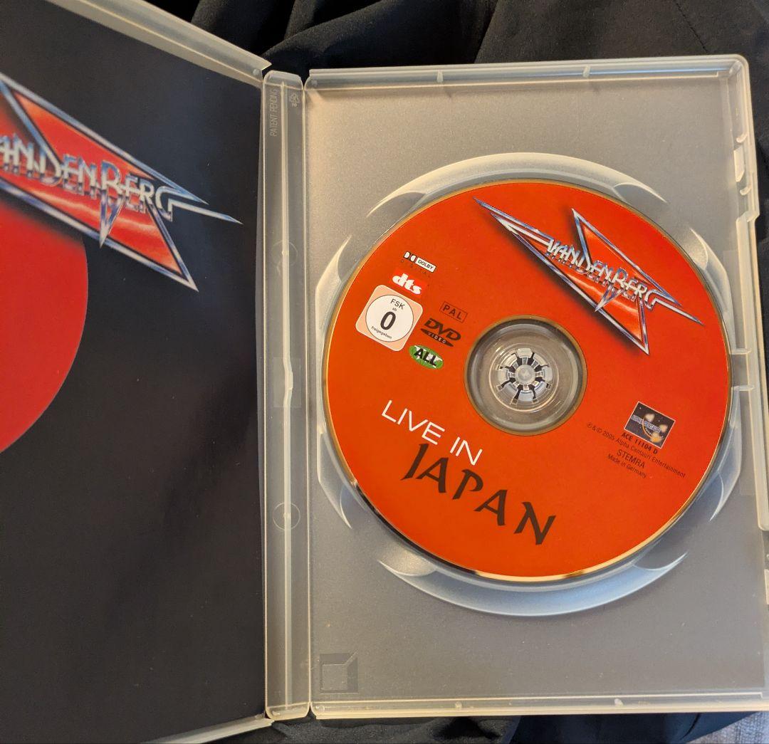希少！ヴァンデンバーグスコアCD2枚.DVD LIVE IN JAPAN1984