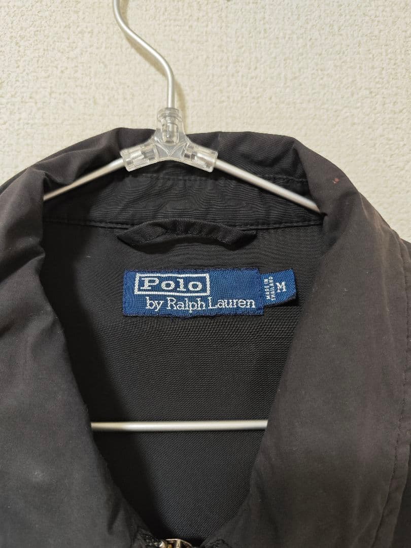 メ*ル様 ラルフローレン スイングトップ ジップアップジャケット ブラック M