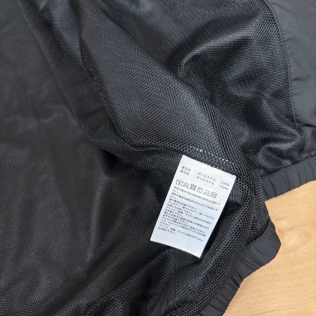 未使用　別注　adidas 撥水ブラックジャージ　ウインドブレーカー上下セット