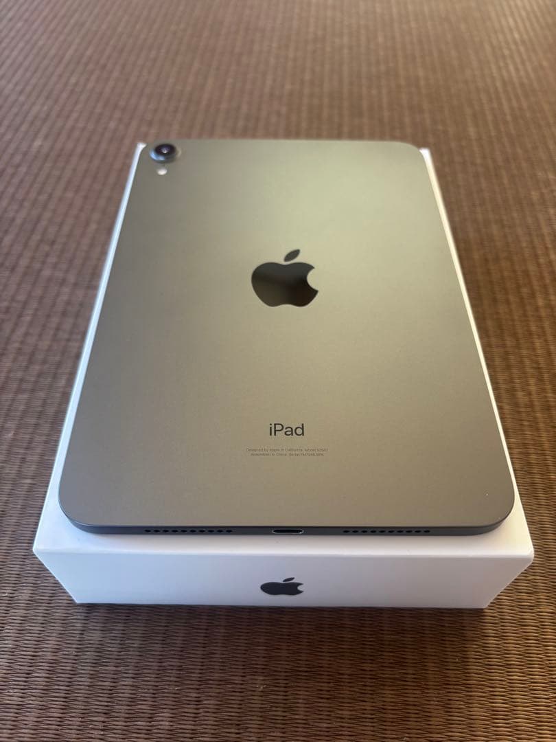 Apple iPad mini6WiFiモデル スペースグレー 本体