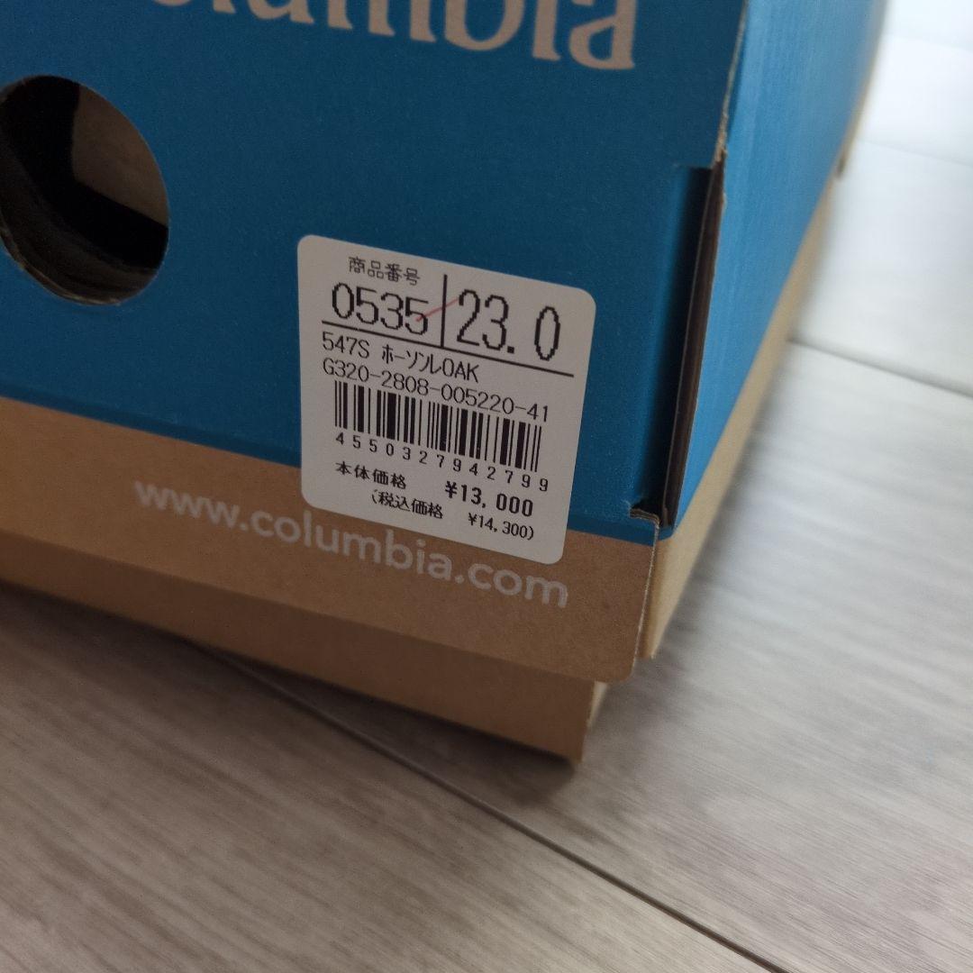 新品　Columbia サイドゴアブーツ　冬靴　23cm