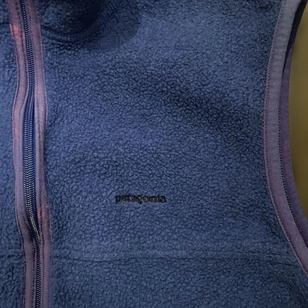 90s USA製Patagonia パタゴニア フリース シンチラベスト