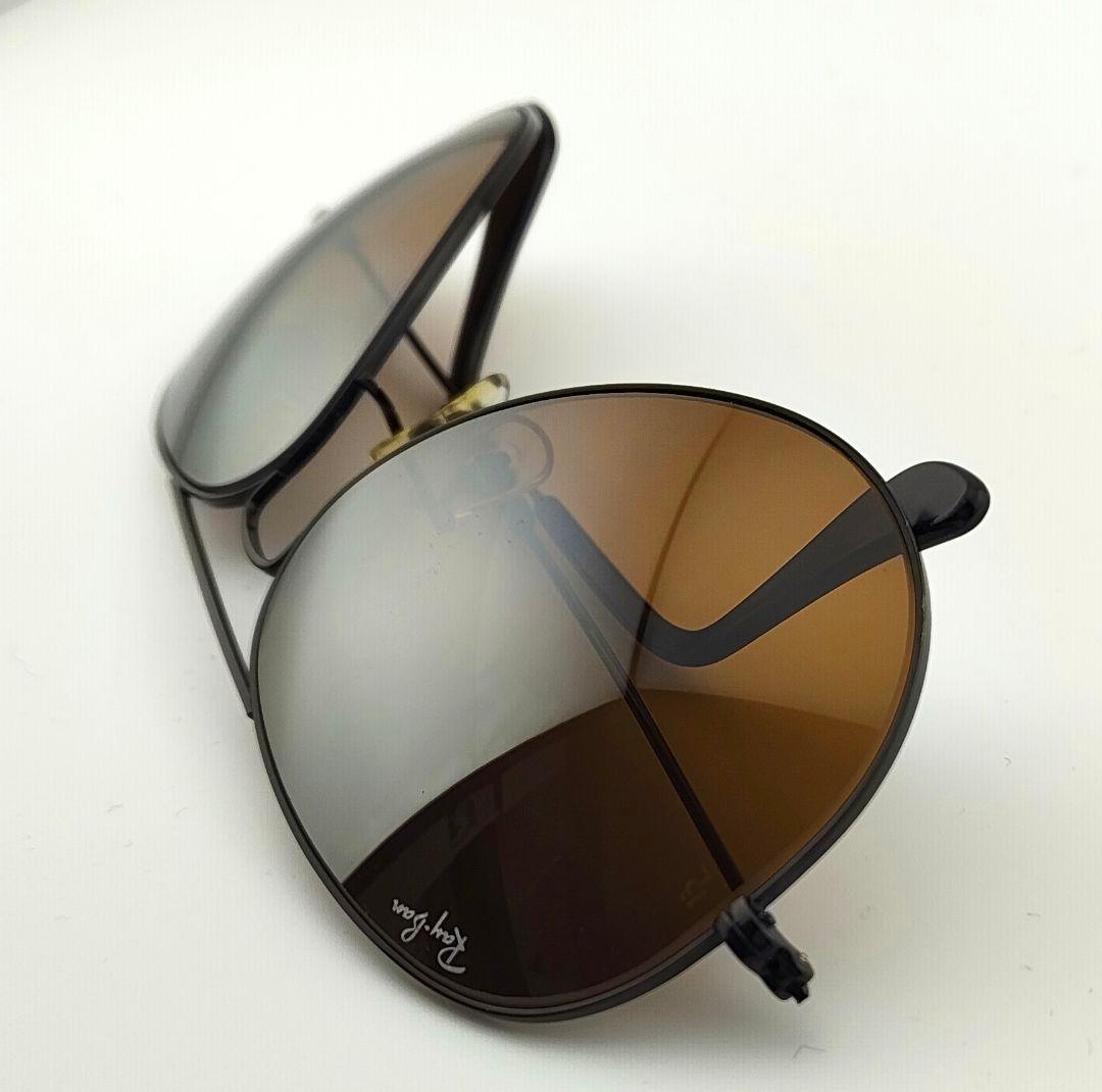 ビンテージ　B&L Ray-Ban アビエーター ハーフミラー