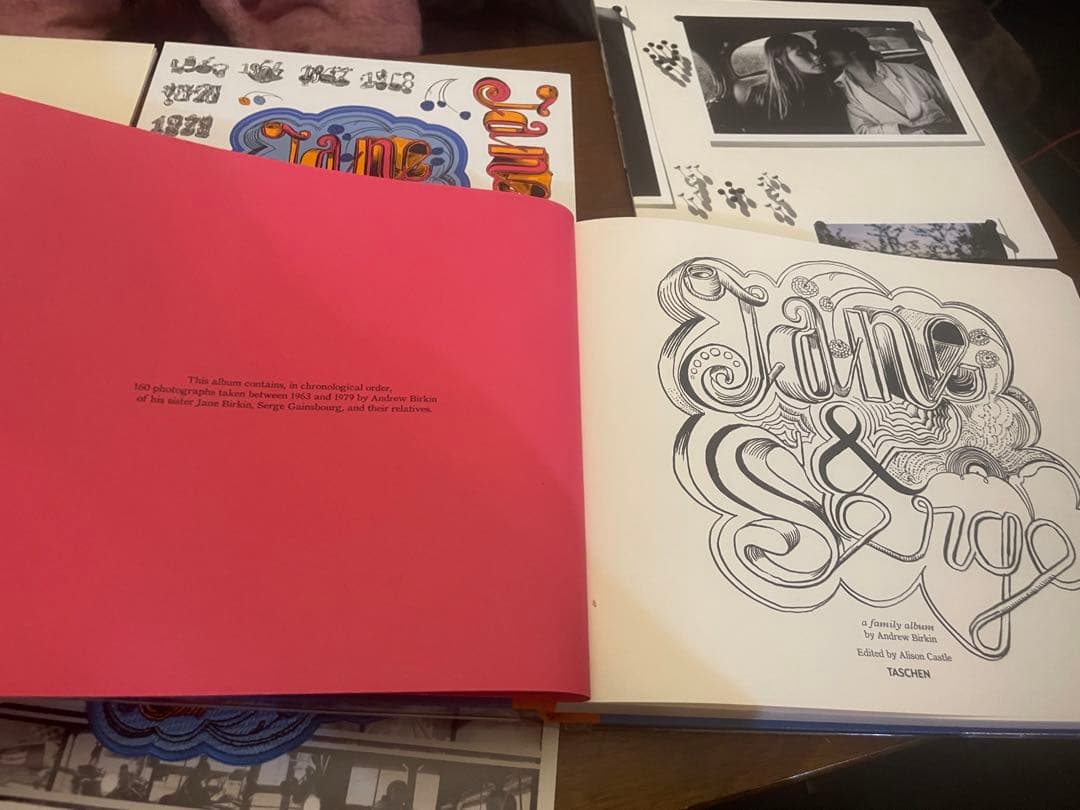 希少！Jane&Serge.A Family Album フランス　絶版