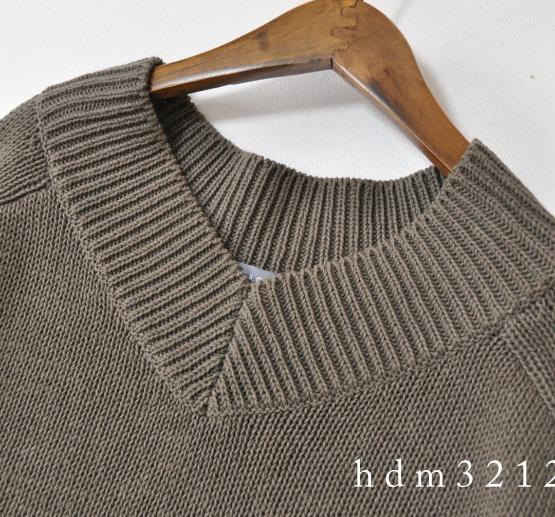 25SS マーガレットハウエル CHUNKY COTTON LINEN ニット