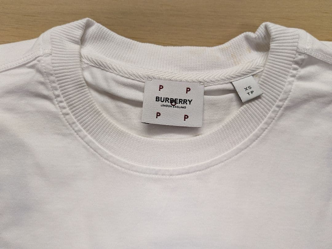 BURBERRY（バーバリー） ロゴ Tシャツ XS ホワイト