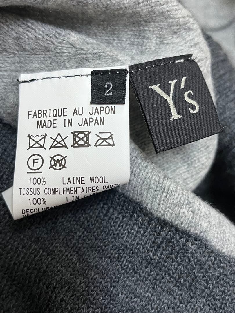 y's ワイズ　YR-K77-581 カーディガン　未使用保管品