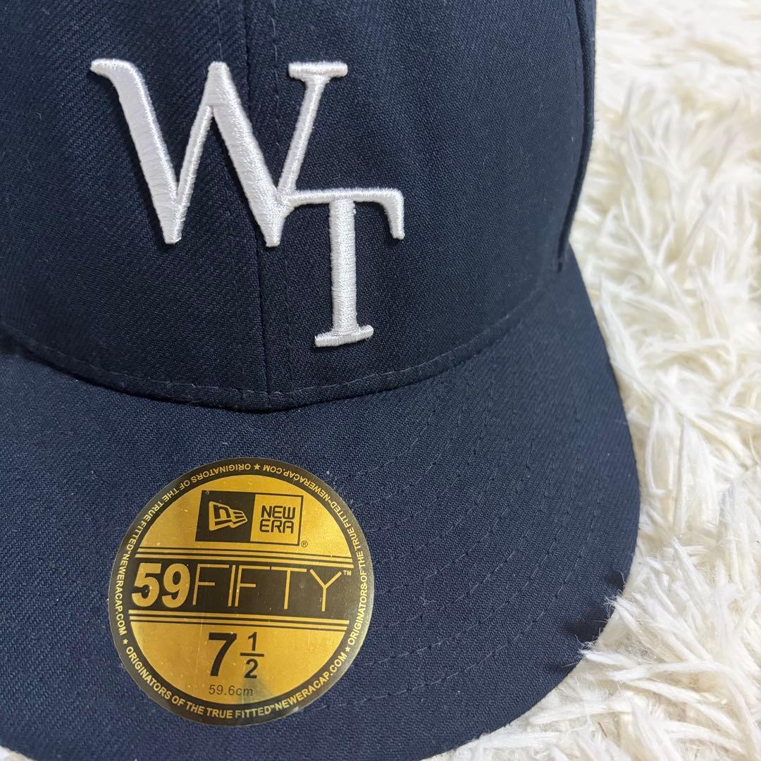 WTAPS NEWERA キャップ ネイビー