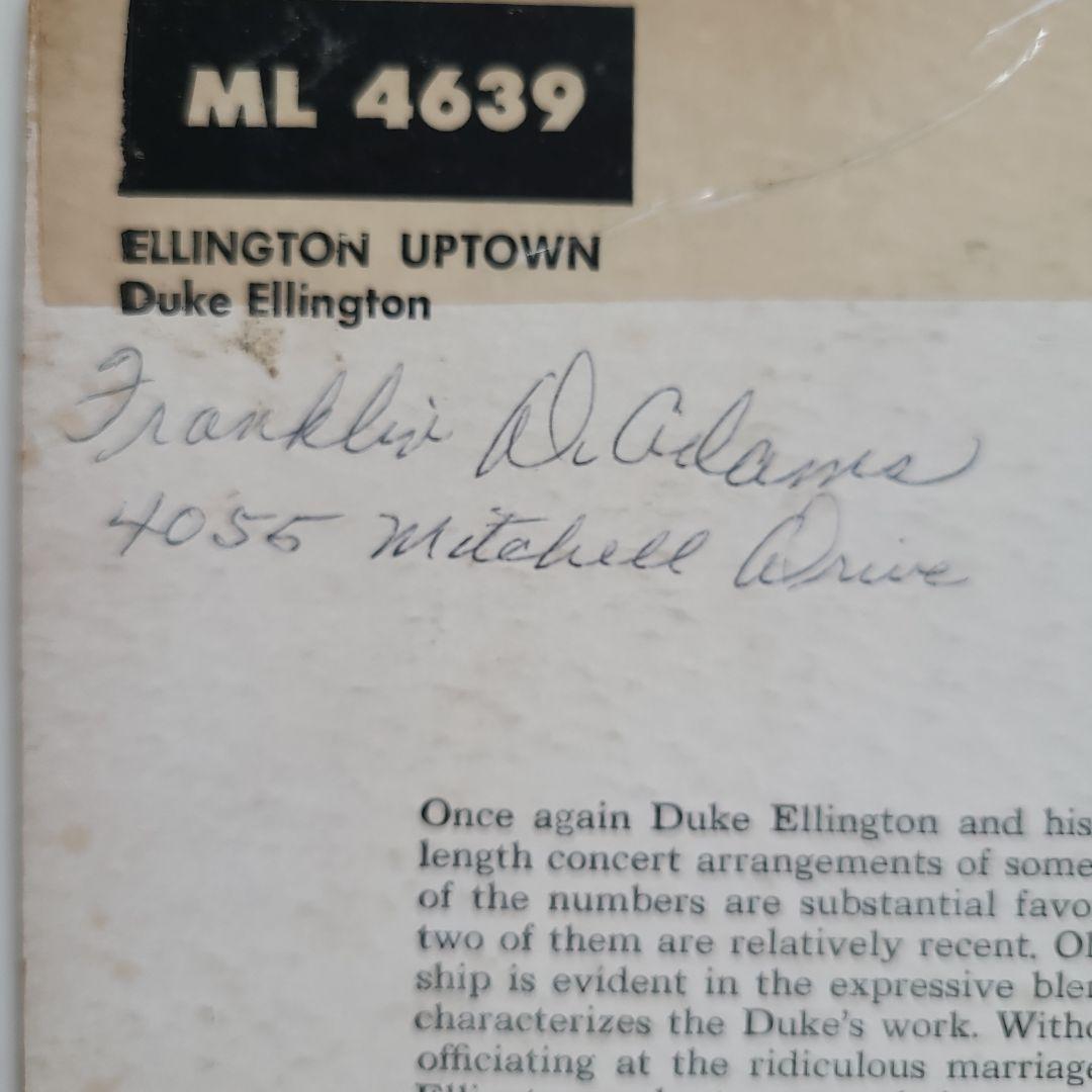 ★ＵＳオリジナル盤他★『DUKE ELLINGTON』５０年代の名盤３枚セット