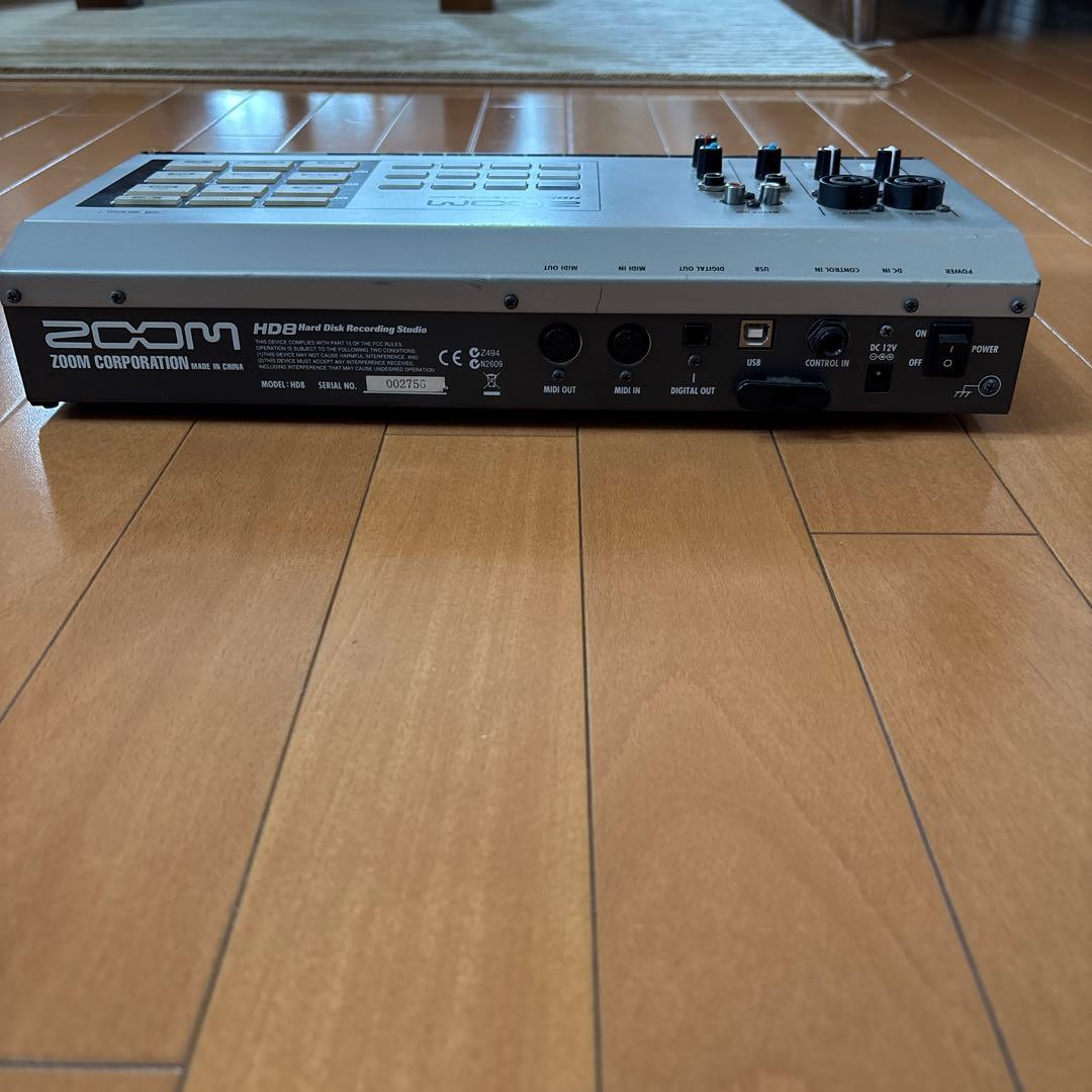 ZOOM HD8 デジタルレコーディングスタジオ