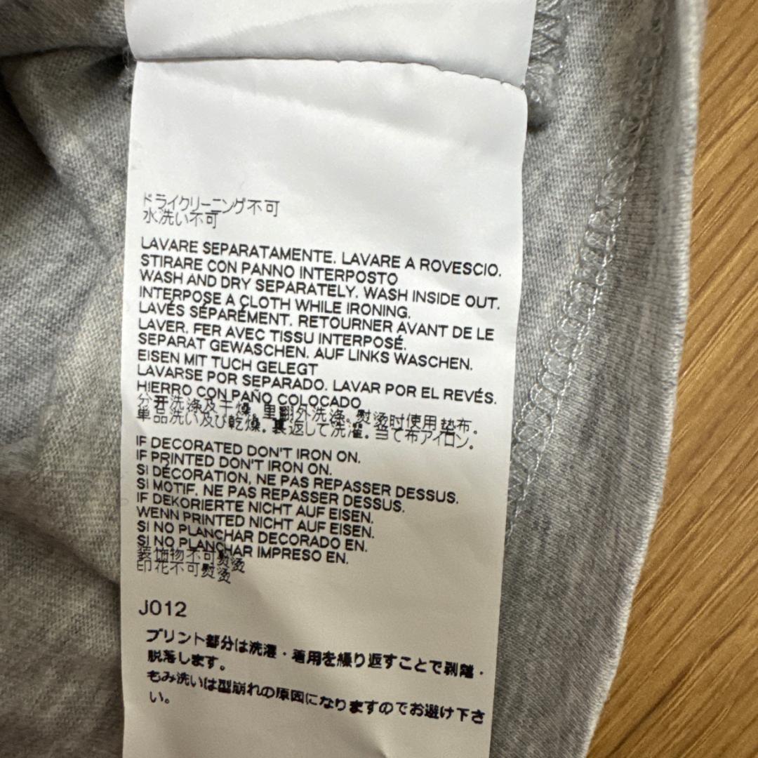 【ほぼ未使用】MAISON MARGIELA グレーTシャツ 50サイズ