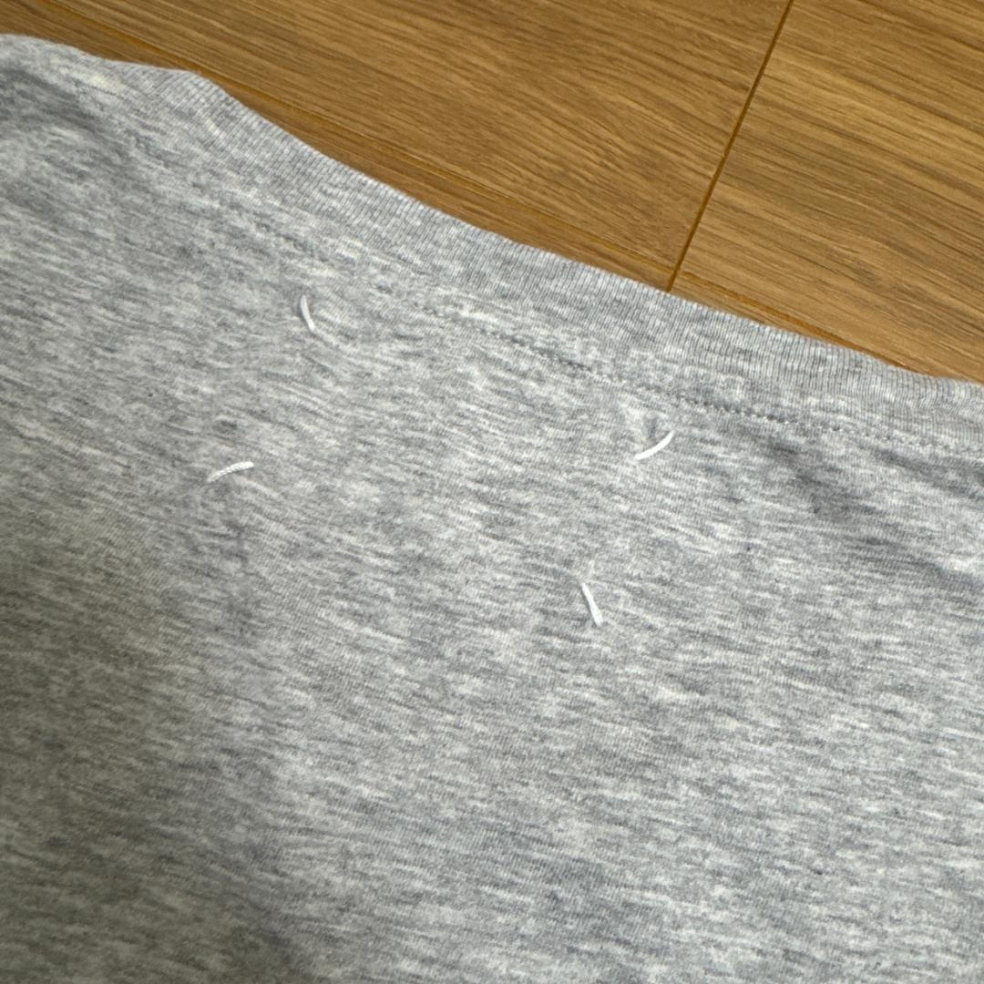 【ほぼ未使用】MAISON MARGIELA グレーTシャツ 50サイズ