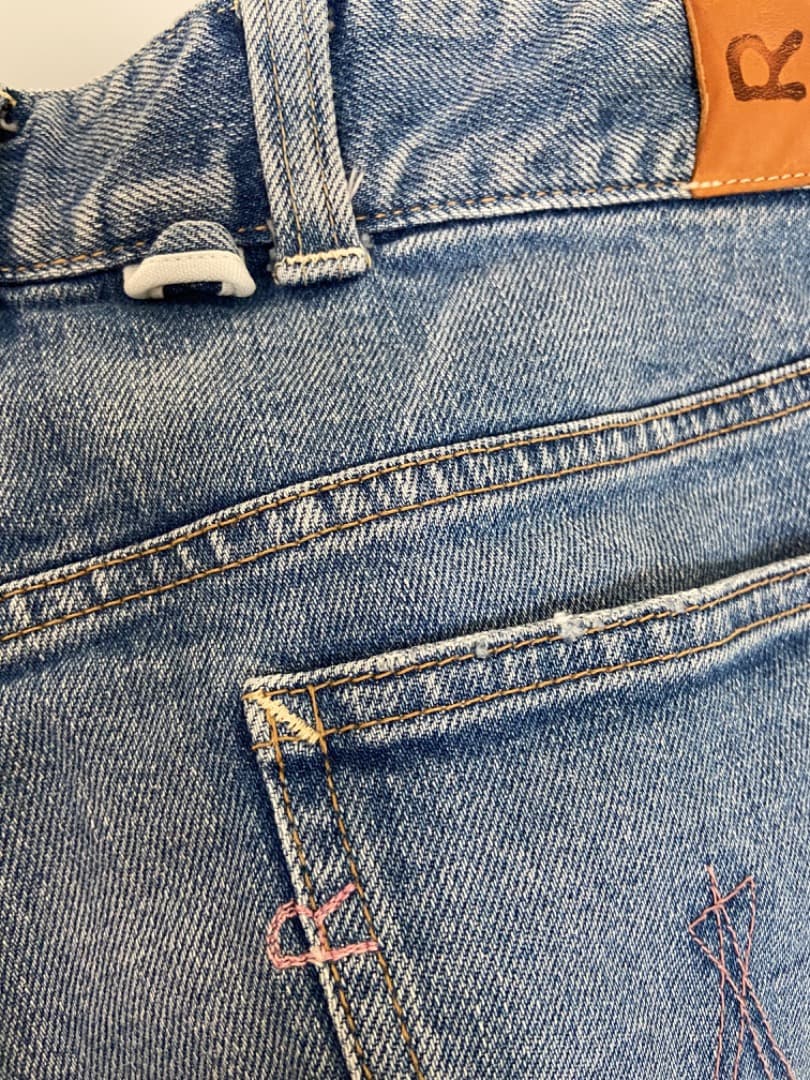 45R ライ麦ストレッチデニムのNEW桃比女（加工）