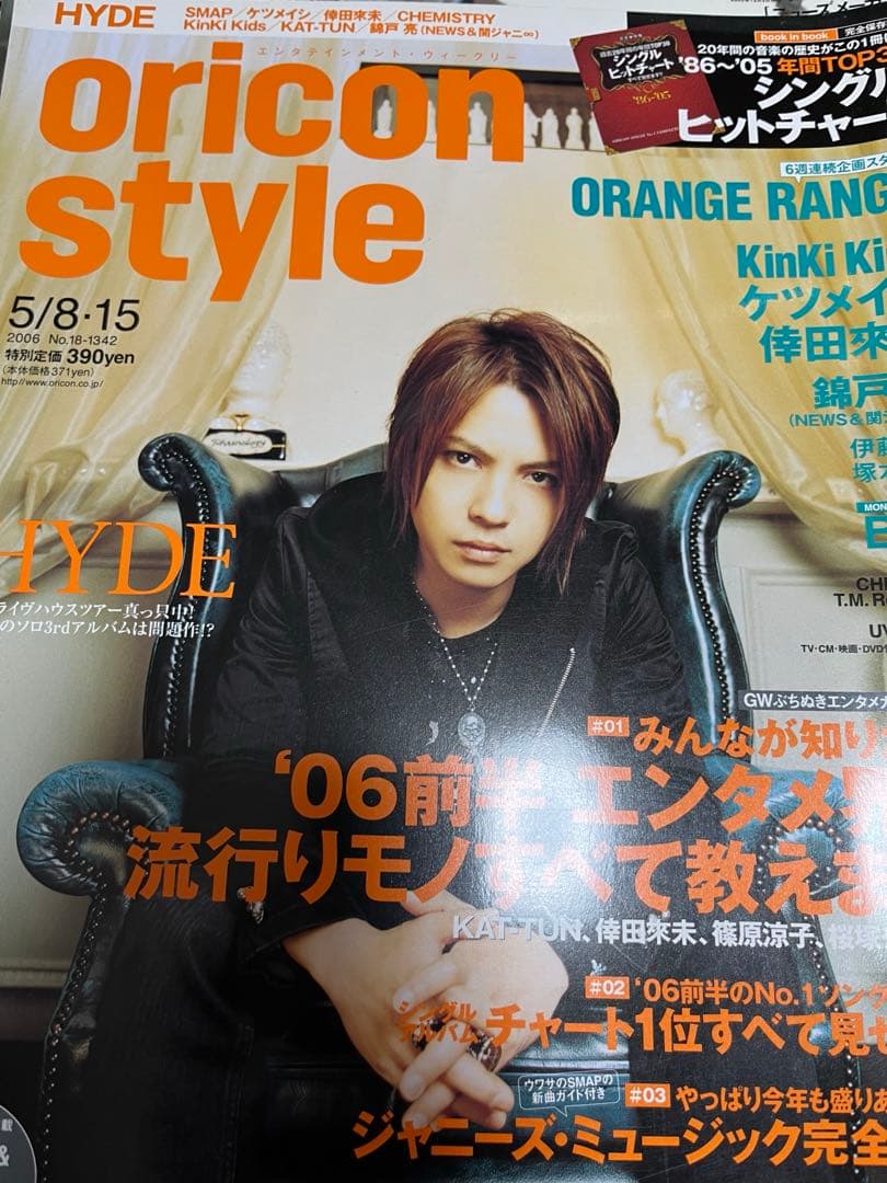 HYDE ソロ　雑誌