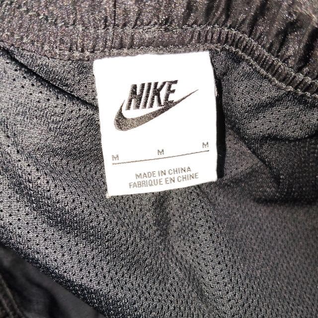 NIKE ナイキ ナイロンパンツ ウーブンパンツ シャカシャカ 黒 Mサイズ