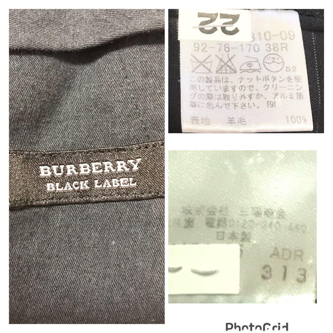 ♡美品♡日本製BURBERRY BLACK LABELセットアップ