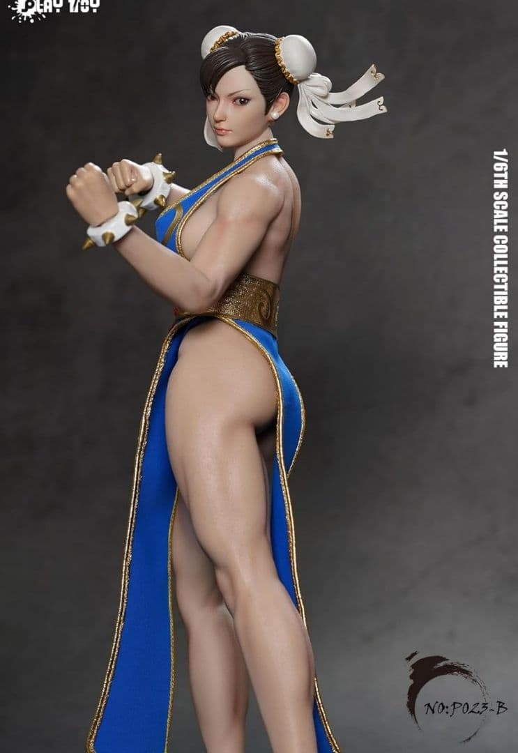 新品　1/6　チュンリー　アクションフィギュア　シームレス素体　眼球可動　春麗