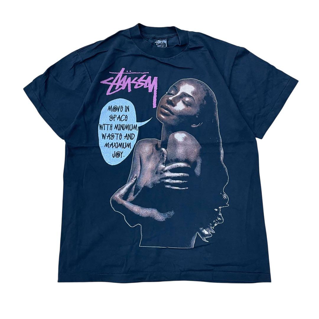 STUSSY ステューシー Tシャツ SADE シャーデー ブラック L
