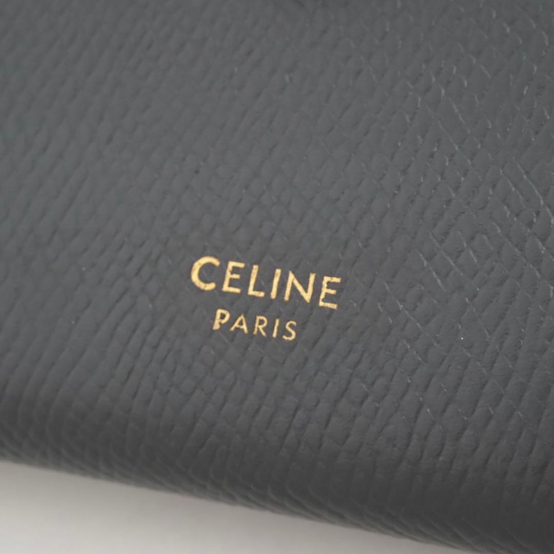 ✨新品未使用✨　CELINE ミニ財布　ストラップウォレット　ミディアム