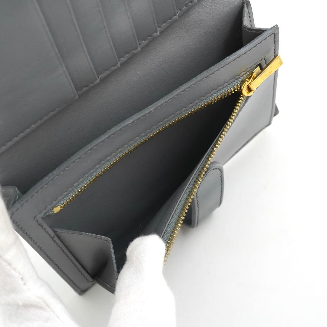 ✨新品未使用✨　CELINE ミニ財布　ストラップウォレット　ミディアム