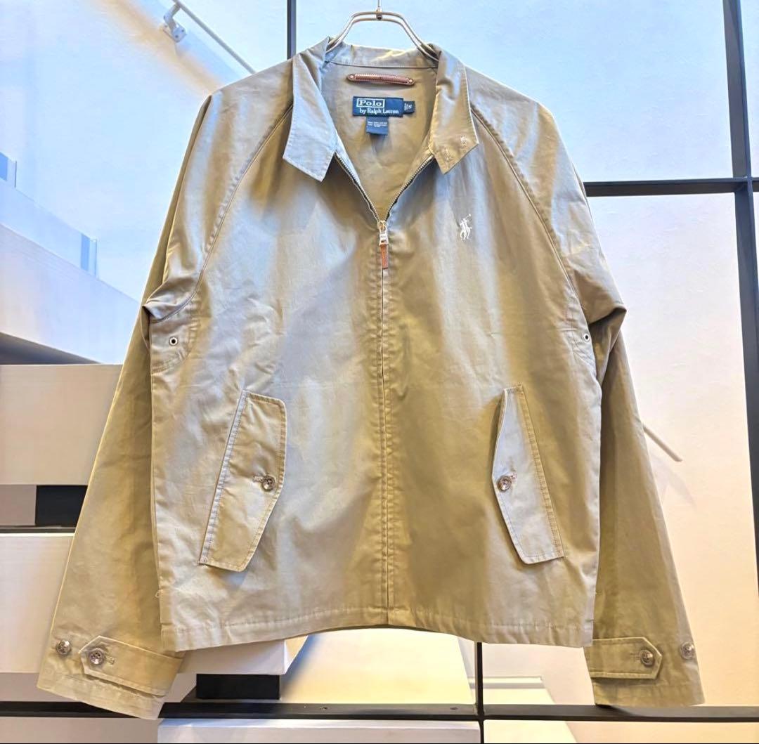 Polo by Ralph Lauren スタンドカラージャケット　オリーブ