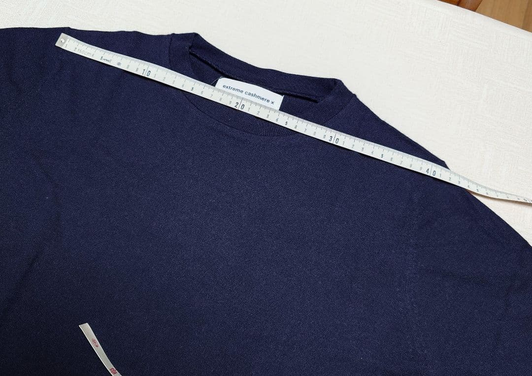 LEON　extreme cashmere コットン＆カシミア　未使用品