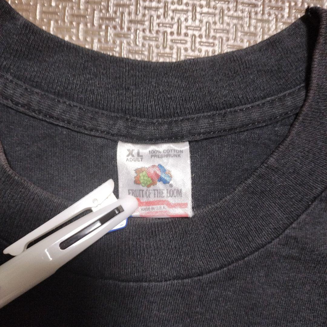 古着　オズの魔法使い　と　フルーツオブザルーム　のTシャツ
