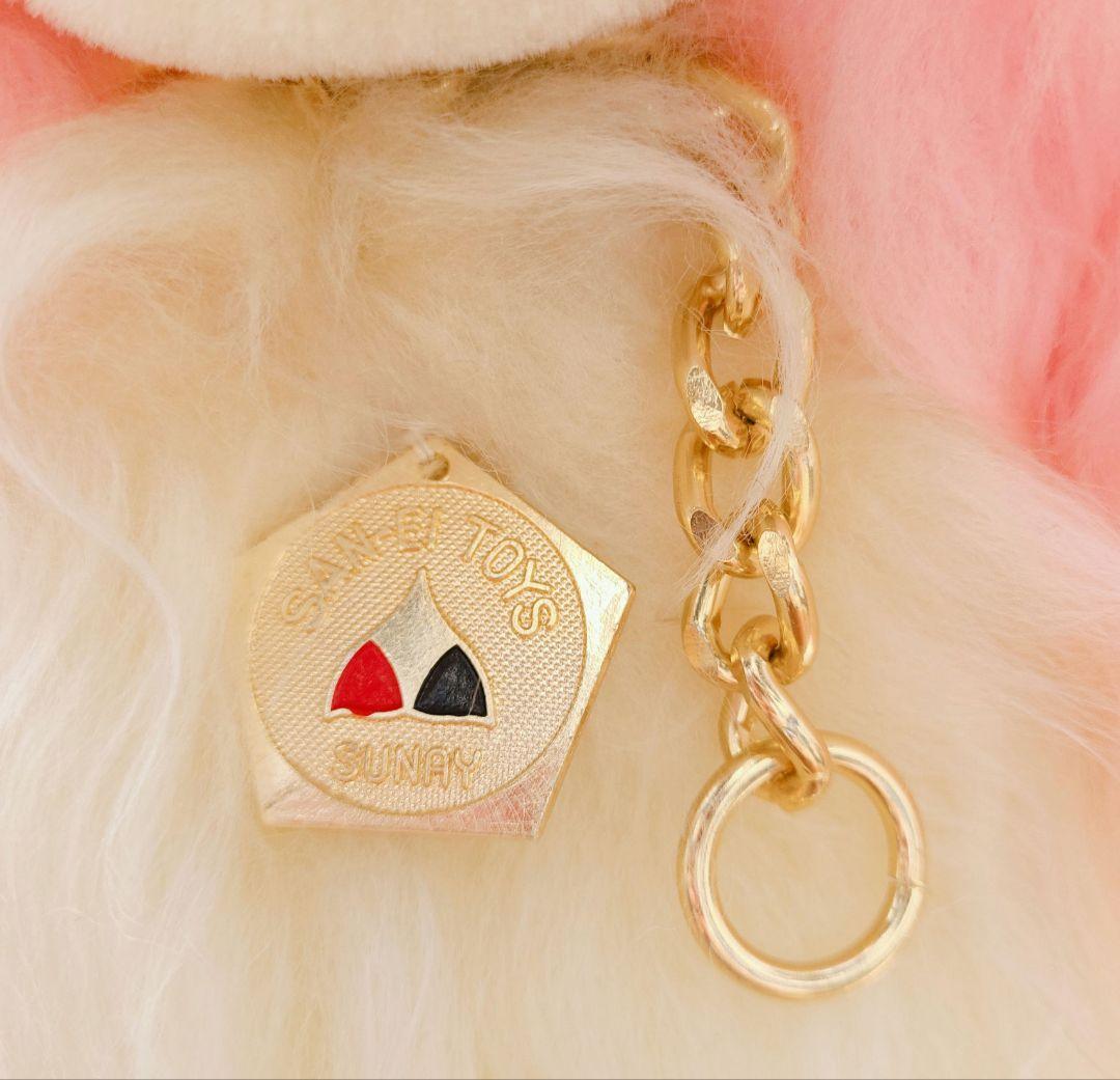 昭和レトロ　犬のぬいぐるみ　当時物　sanei toys　レア
