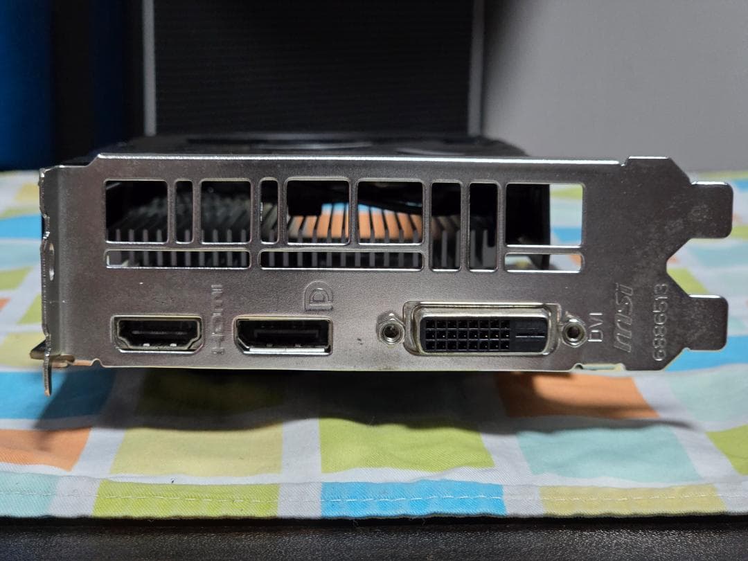 MSI製 GeForce GTX 1650 AERO ITX