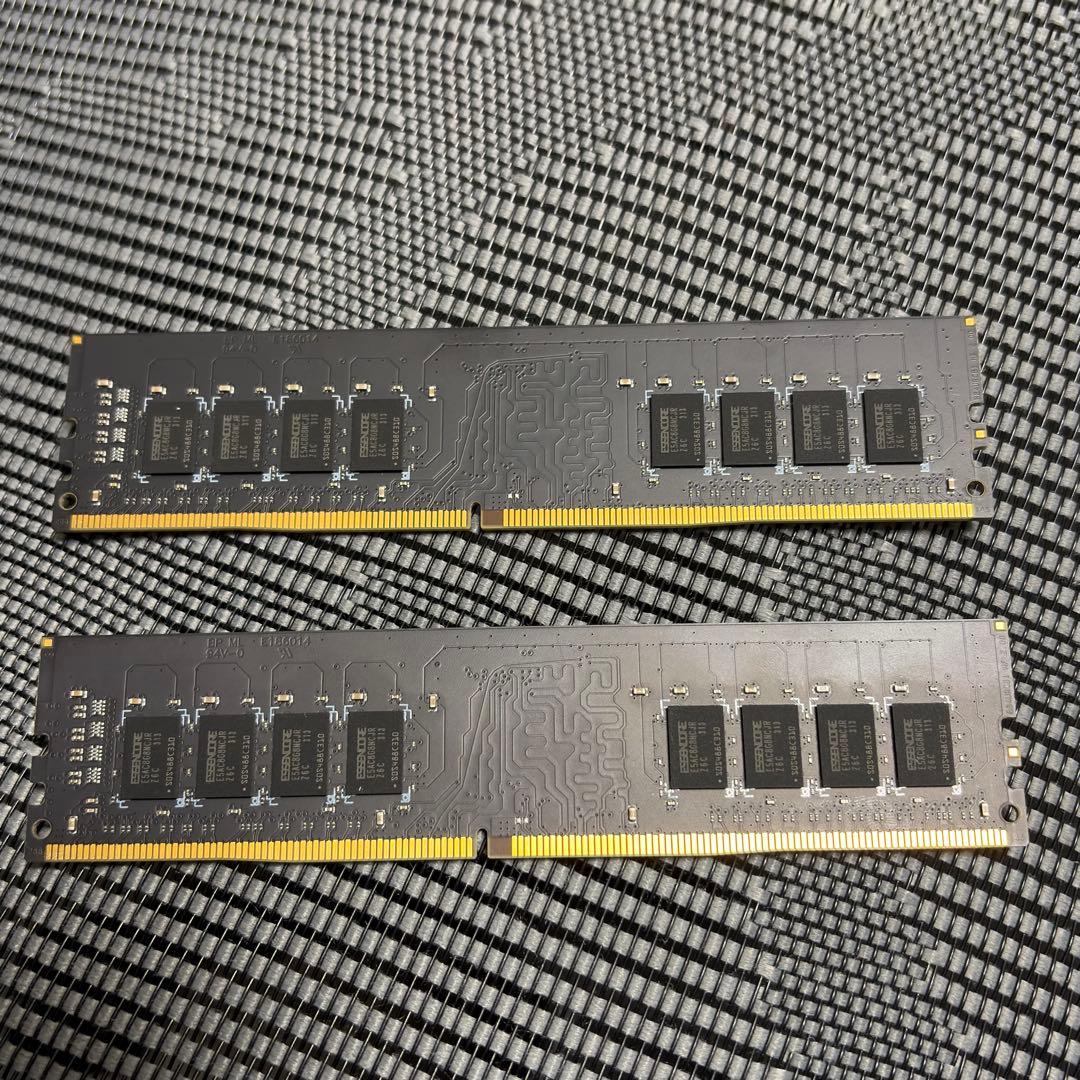 KLEVV DDR4-3200 16GBメモリ2枚セット　計32GB