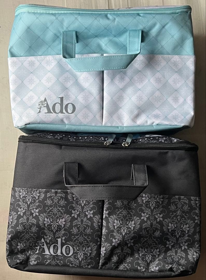 ado 収納BOX 2種セット＋ダイカットステッカー付き