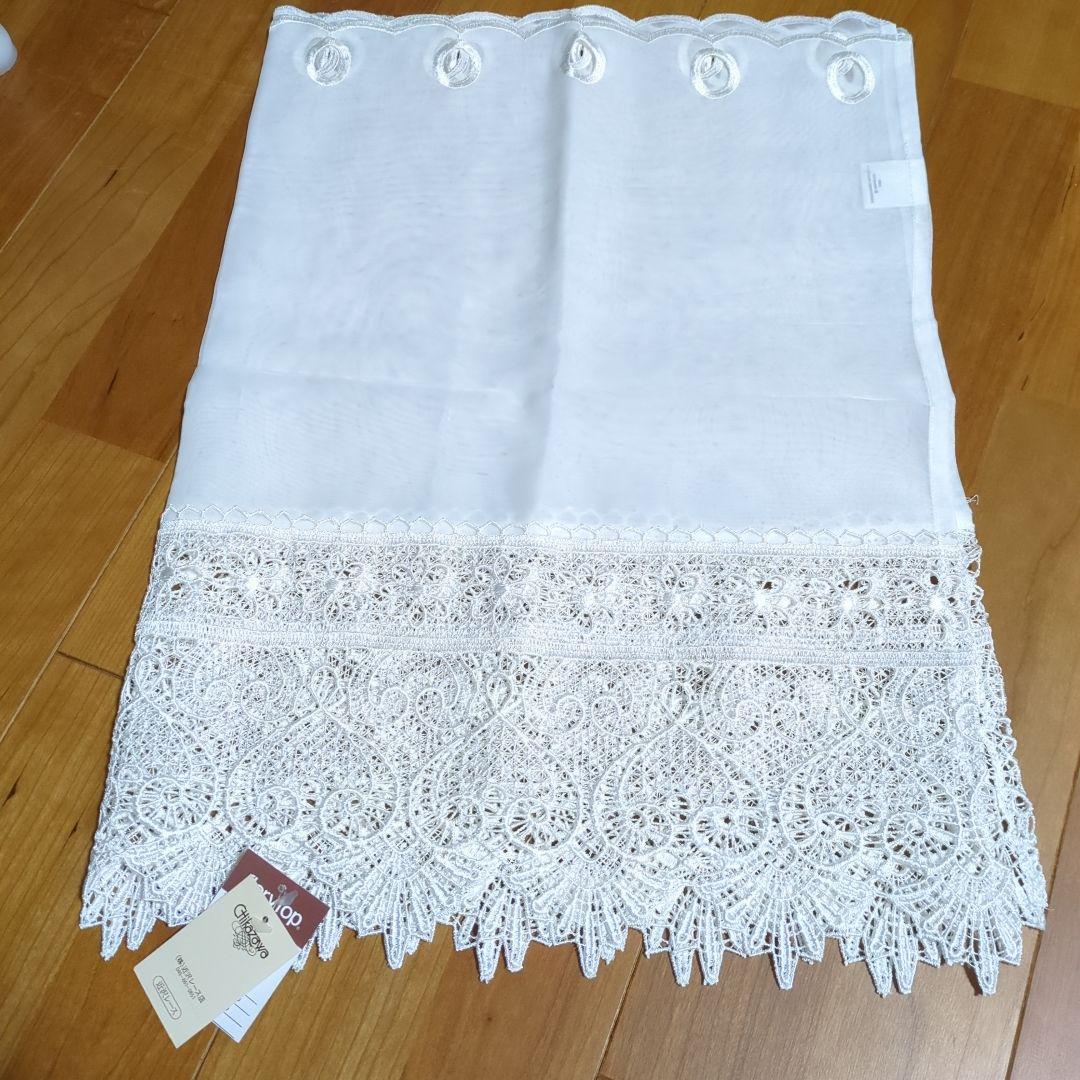 新品♪近沢レース☆川島織物セルコン☆カフェカーテンとティッシュケース