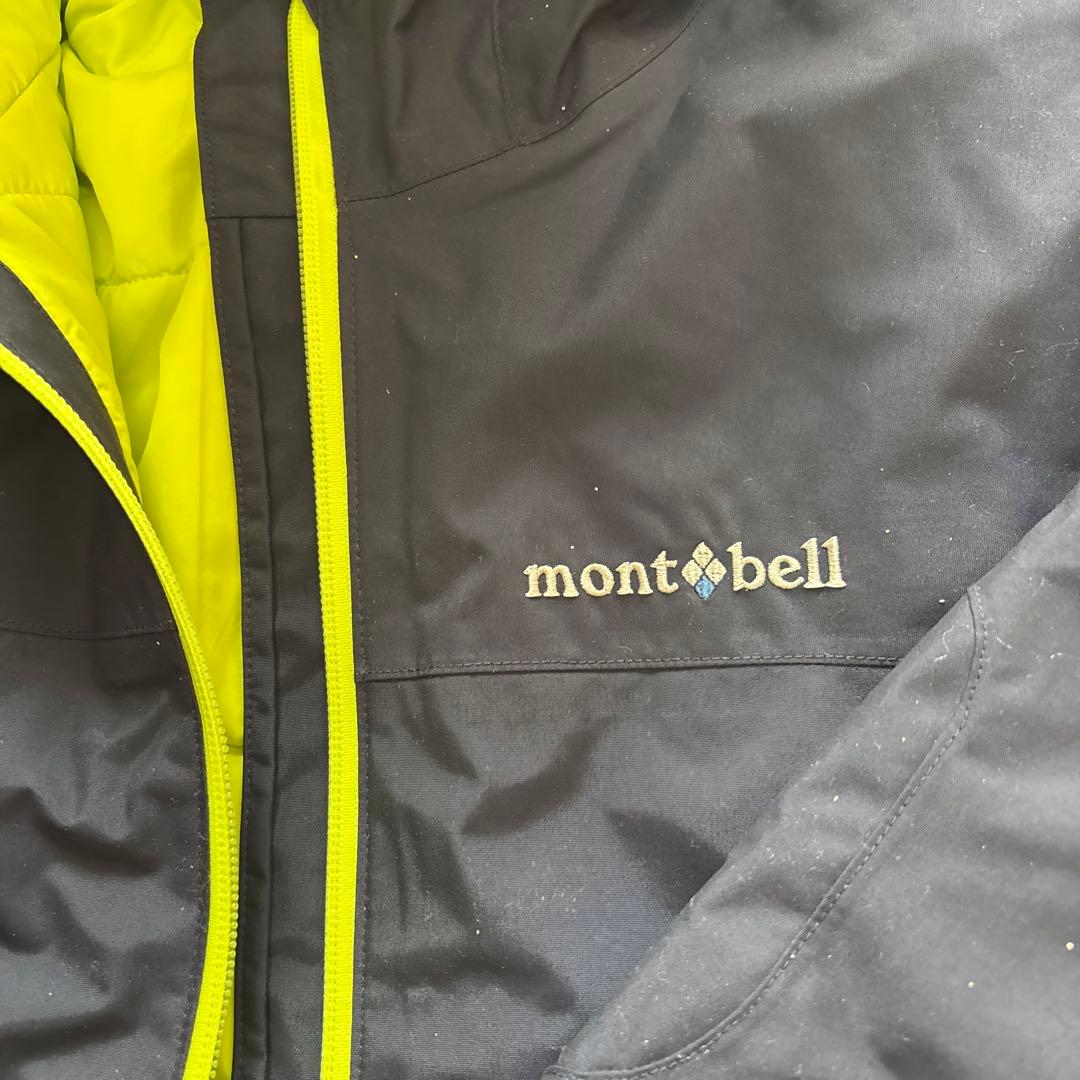 美品　montbell モンベル　Kid's パウダーステップジャケット　150