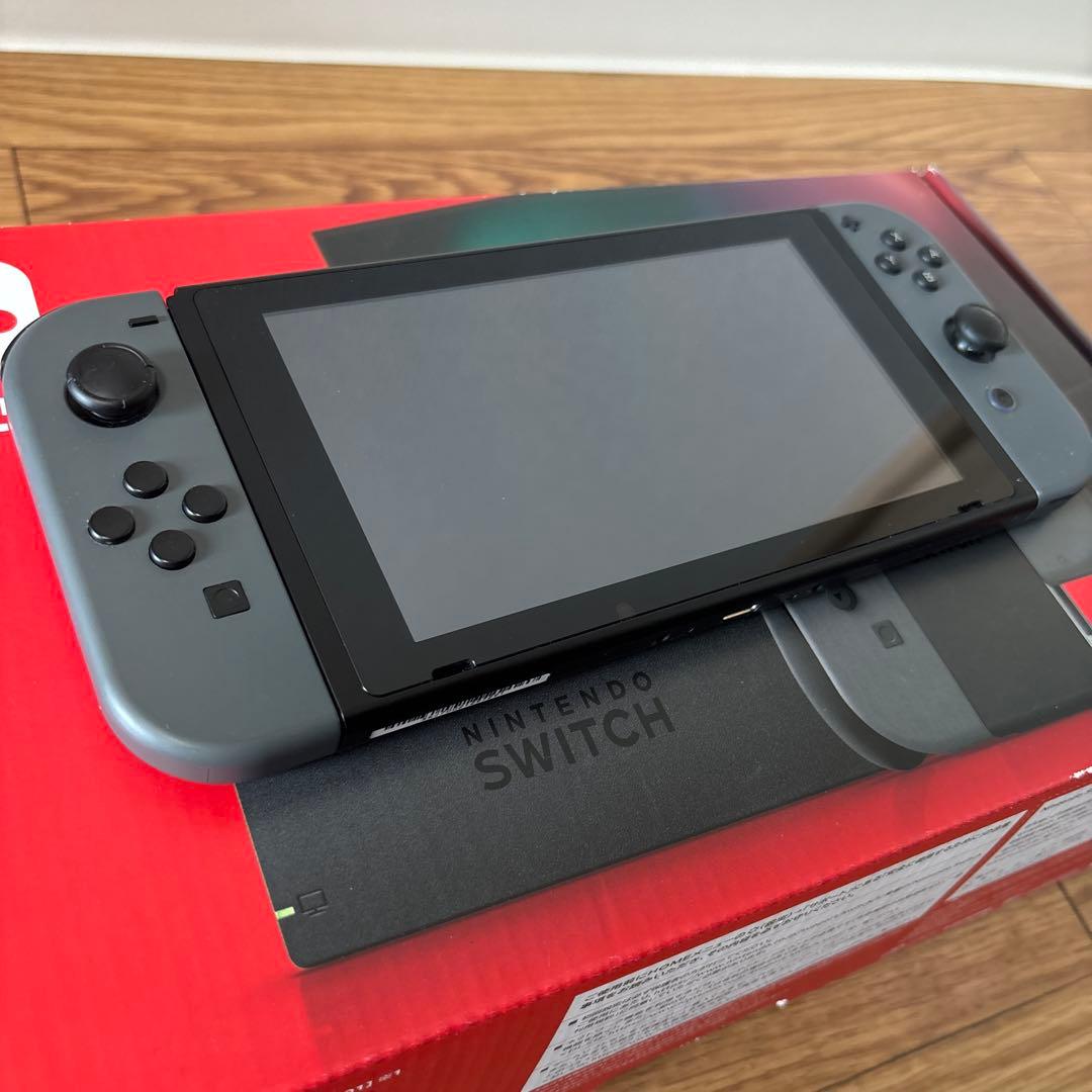 Nintendo Switch グレー 美品完品