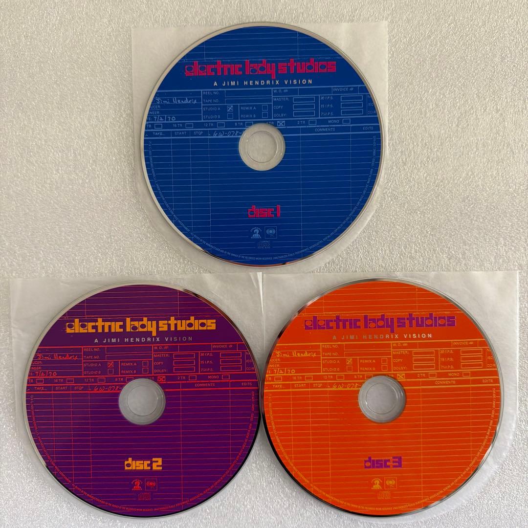 ジミ・ヘンドリックス「エレクトリック・レディ・スタジオ」3CD+Blu-ray