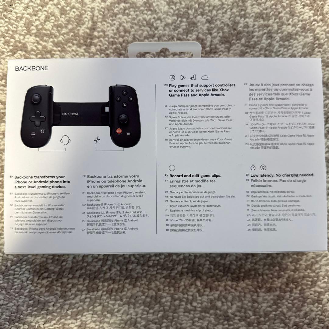 スマホアクセサリー BACKBONE One Gen-2 USB-C
