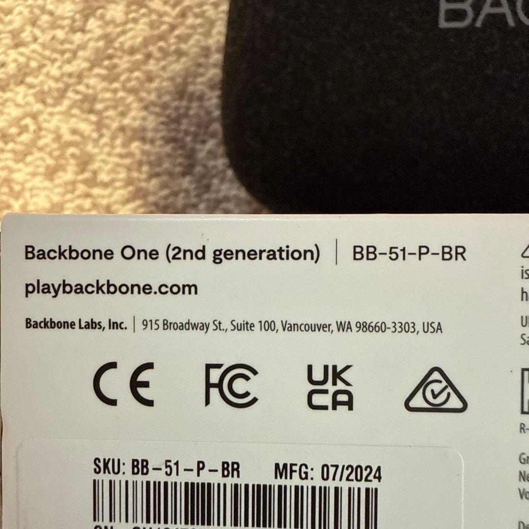 スマホアクセサリー BACKBONE One Gen-2 USB-C