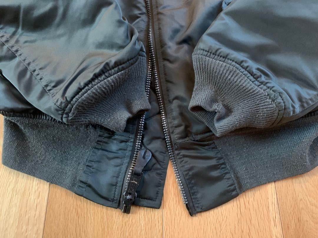 【美品】アルファ グランドクルー MA-1 復刻 90年代 Mサイズ USA製