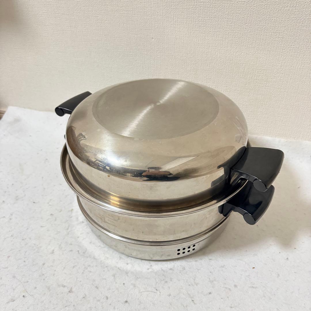 Amway Queen シチューセット フライパン ステンレス18/8 28