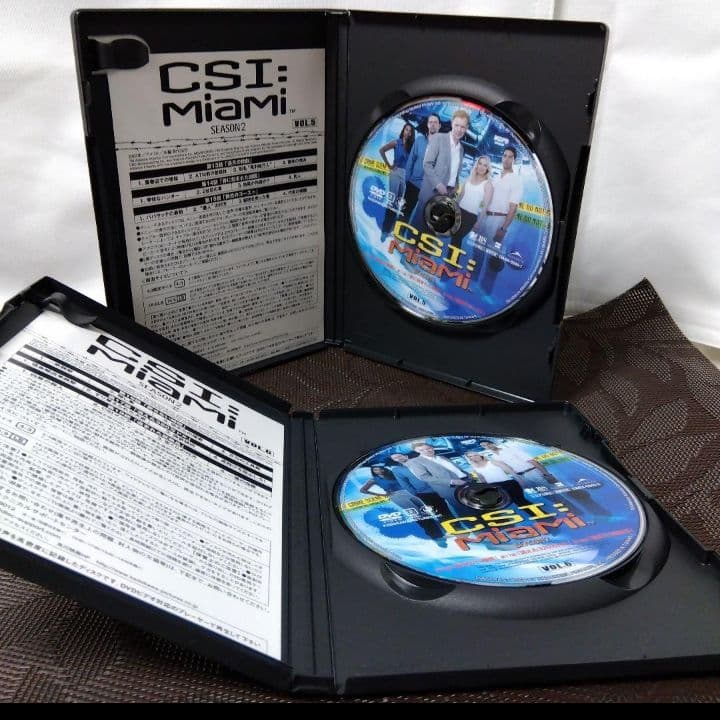 DVD「CSI:マイアミ シーズン2 コンプリートDVD-BOX-2〈4枚組〉」