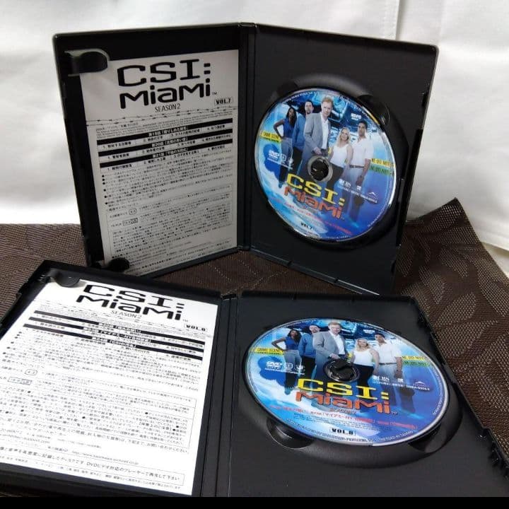 DVD「CSI:マイアミ シーズン2 コンプリートDVD-BOX-2〈4枚組〉」